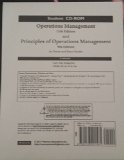Operations Management  11th 2014 9780133401561 Front Cover