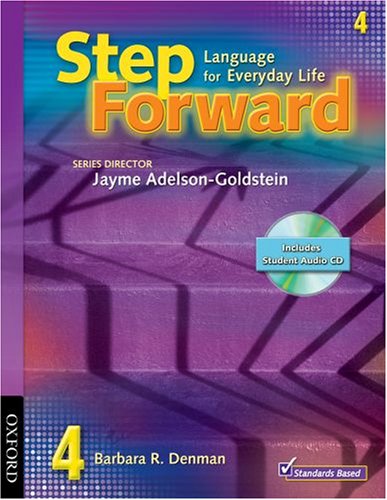 Step Forward: Level 4 Student Book with CD Pack  N/A 9780194396561 Front Cover