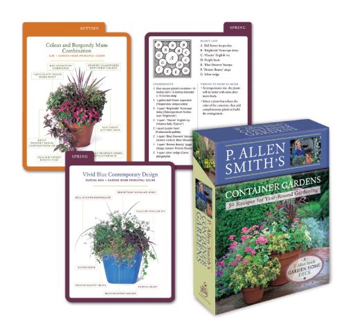 P. Allen Smith's Container Gardens Deck 50 Recipes for Year-Round Gardening  2009 9780307460561 Front Cover