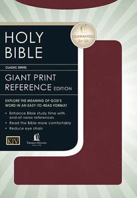 KJV Personal Size Giant Print Reference Bible   1984 (Large Type) 9780785202561 Front Cover