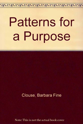     PATTERNS FOR A PURPOSE >EXAM COPY<  N/A 9780073001562 Front Cover