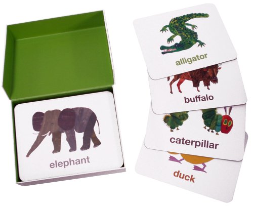 World of Eric Carle(TM) Eric Carle Animal Flash Cards (Toddler Flashcards for Kids, Animal ABC Baby Books) N/A 9780811852562 Front Cover