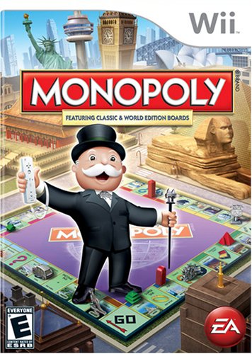 Monopoly Nintendo Wii artwork