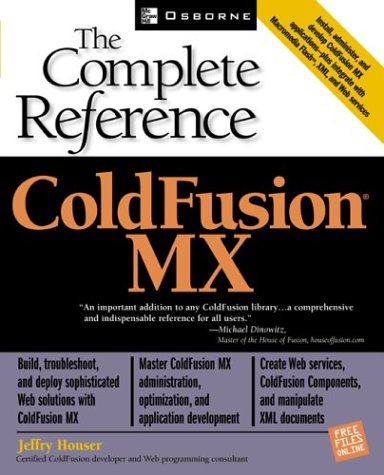 ColdFusion Mx The Complete Reference  2002 9780072225563 Front Cover