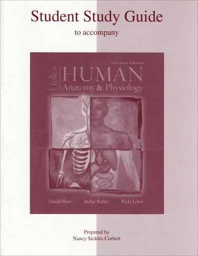 Hole's Human Anatomy and Physiology  11th 2007 (Student Manual, Study Guide, etc.) 9780072829563 Front Cover
