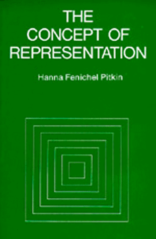 Concept of Representation   1972 9780520021563 Front Cover