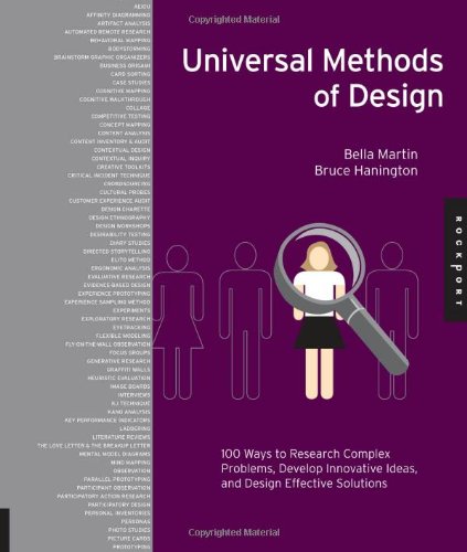 Universal Methods of Design 100 Ways to Research Complex Problems, Develop Innovative Ideas, and Design Effective Solutions  2012 9781592537563 Front Cover