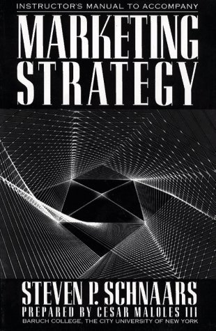 Marketing Strategy Teachers Edition, Instructors Manual, etc.  9780029279564 Front Cover