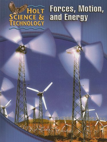 Forces, Motion, and Energy  5th 9780030255564 Front Cover