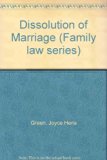 Dissolution of Marriage  N/A 9780071720564 Front Cover