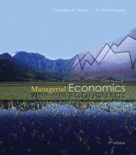 Managerial Economics with Student CD 9th 2008 (Revised) 9780073346564 Front Cover