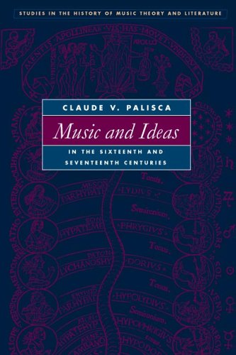 Music and Ideas in the Sixteenth and Seventeenth Centuries   2006 9780252031564 Front Cover