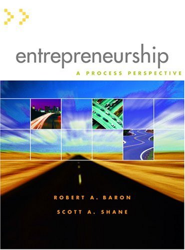 Entrepreneurship A Process Perspective  2005 9780324273564 Front Cover