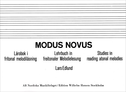 Modus Novus N/A 9780846441564 Front Cover