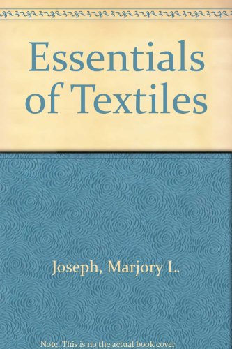Essentials of Textiles 2nd 1980 9780030498565 Front Cover