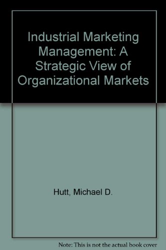 Industrial Marketing Management  1981 9780030526565 Front Cover