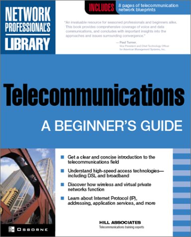 Telecommunications: a Beginner's Guide   2002 (Guide (Instructor's)) 9780072193565 Front Cover