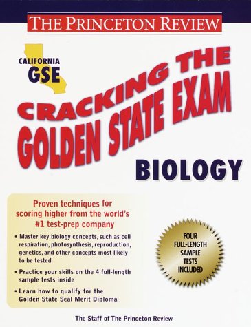 Cracking the Golden State Exams : Biology N/A 9780375753565 Front Cover