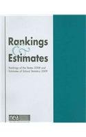 Rankings & Estimates: Rankings of the States 2007 and Estimates of School Statistics 2008  2009 9780810634565 Front Cover