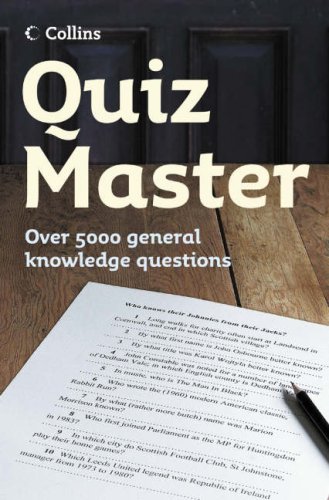 Quiz Master   2006 9780007242566 Front Cover