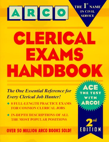 Clerical Exams Handbook 2nd 9780028610566 Front Cover