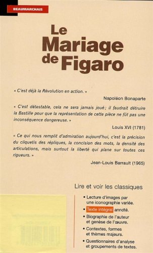 LE MARUAGE DE FIGARO 1st 9782047303566 Front Cover