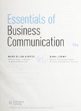 Essentials of Business Communication, Loose-Leaf Version (with Premium Website, 1 Term (6 Months) Printed Access Card)  10th 2016 9781305630567 Front Cover