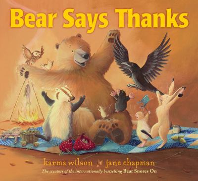 Bear Says Thanks   2012 9781416958567 Front Cover