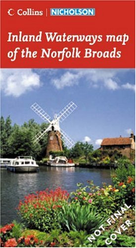Collins/Nicholson Inland Waterways Map of the Norfolk Broads  N/A 9780007219568 Front Cover