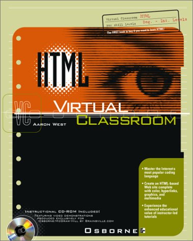 HTML Virtual Classroom   2002 9780072192568 Front Cover