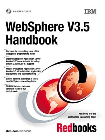 Websphere V3.5 Handbook Using Webshere Application Server Standard and Advanced Editions  2001 9780130416568 Front Cover