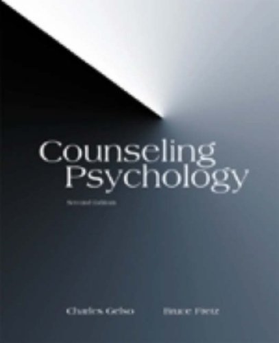 Counseling Psychology  2nd 2001 (Revised) 9780155071568 Front Cover