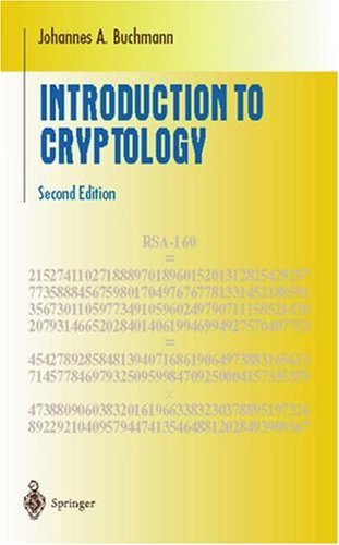Introduction to Cryptography  2nd 2004 (Revised) 9780387207568 Front Cover
