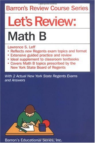 Let's Review Math B   2010 9780764116568 Front Cover