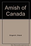 Amish of Canada  N/A 9780836118568 Front Cover
