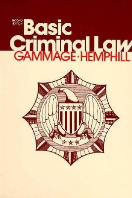 Basic Criminal Law 2nd 9780070227569 Front Cover