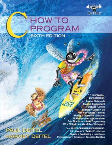 C How to Program 6th 2010 9780136123569 Front Cover