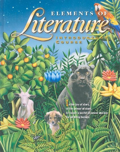 Elements of Literature  Student Manual, Study Guide, etc.  9780030520570 Front Cover