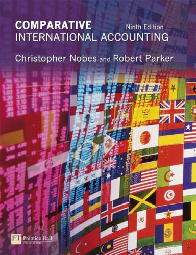 Comparative International Accounting  9th 2006 (Revised) 9780273703570 Front Cover