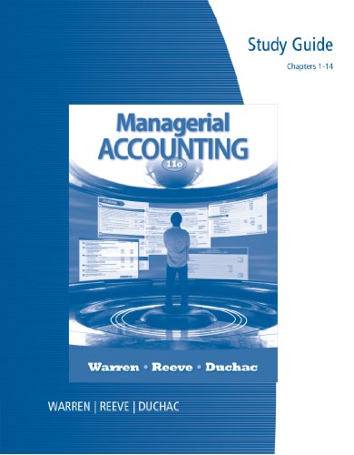 Managerial Accounting  11th 2012 9781111527570 Front Cover