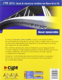 CYPE 2010: Calculo De Estructuras Metalicas Con Nuevo Metal 3d / Calculation of Metal Structures With New Metal 3d  2009 9788441526570 Front Cover
