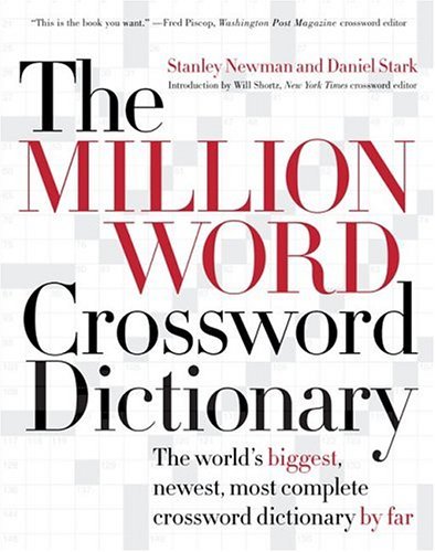 Million Word Crossword Dictionary   2005 9780060517571 Front Cover