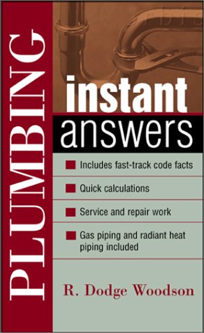 Plumbing Instant Answers   2002 9780071379571 Front Cover