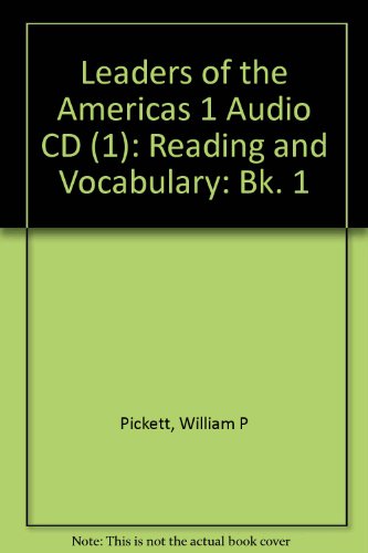 Leaders of the Americas 1 Reading and Vocabulary: Chapters 1-16  2004 9780072976571 Front Cover