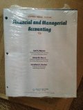 Financial and Managerial Accounting  12th 2014 9781285078571 Front Cover