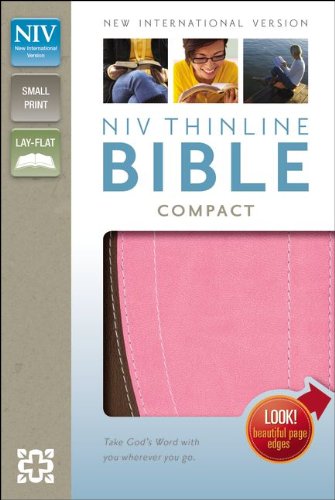 NIV Thinline Bible Compact  N/A 9780310431572 Front Cover