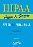 HIPAA Plain and Simple:   2012 9781603596572 Front Cover
