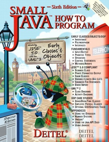 Small Java How to Program and CD Version One Package  6th 2005 9780131541573 Front Cover