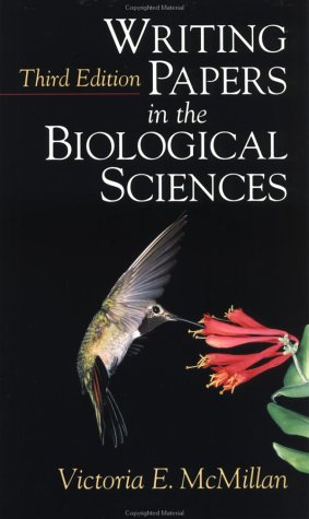 Writing Papers in the Biological Sciences 3rd 2001 9780312258573 Front Cover
