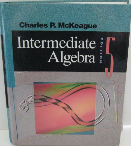 Beginning and Intermediate Algebr  5th 9780030973574 Front Cover